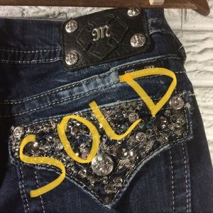 MISS ME Mid rise Boot Size 31